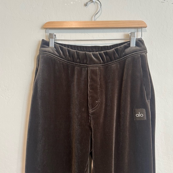 Alo Velvet Brown Pants - Picture 7 of 7